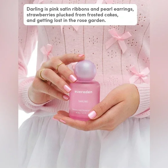 Evereden Darling Fragrance Mist Hair & Body New Pink Full Size 3.0 Fl. Oz. OS - Picture 7 of 17